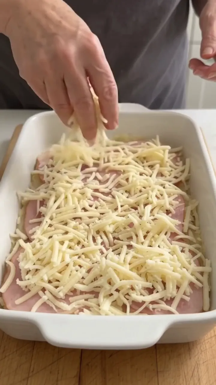 Cheesy Cauliflower Beef Stacks – step 2