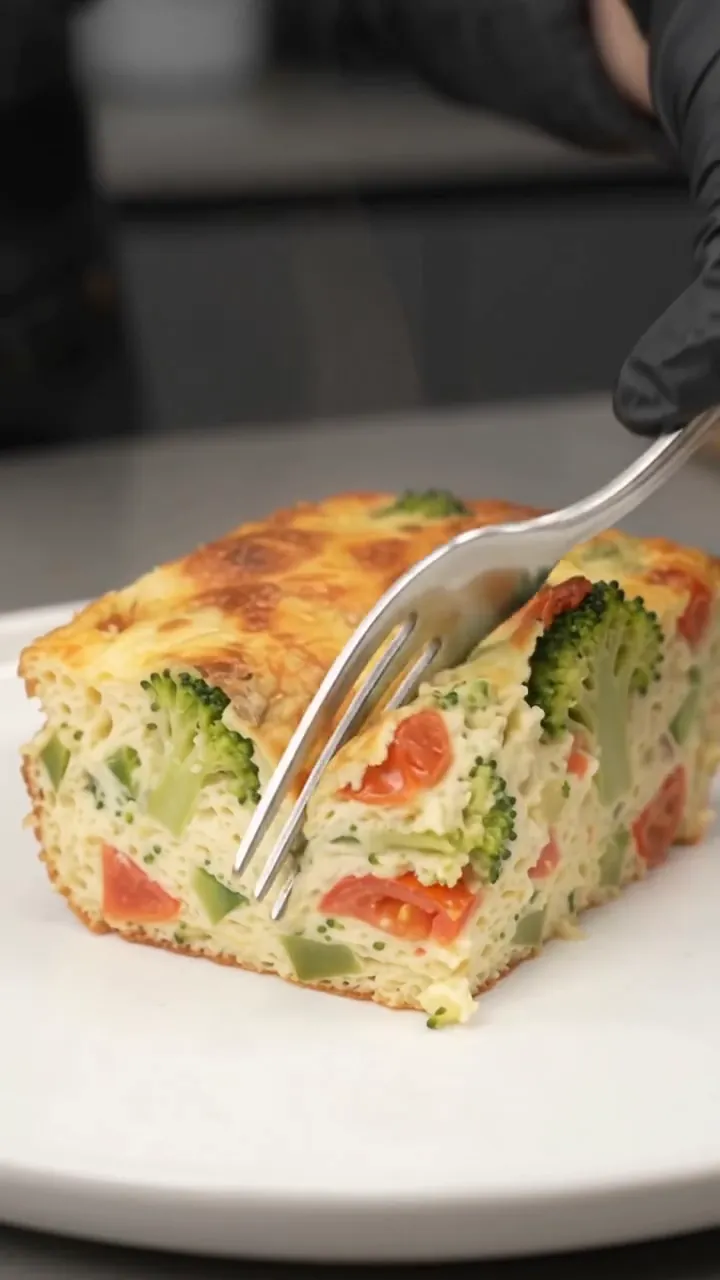 Cheesy Broccoli Meat Stacks