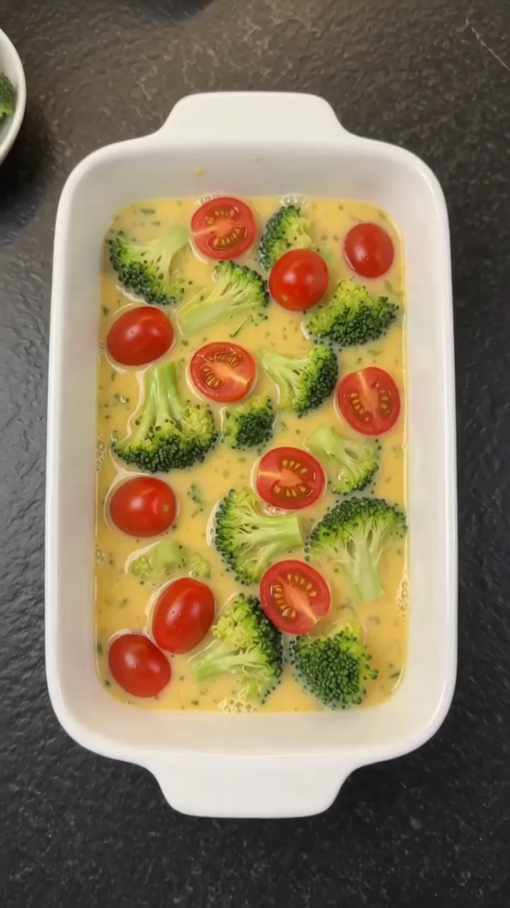 Cheesy Broccoli Meat Stacks – step 2