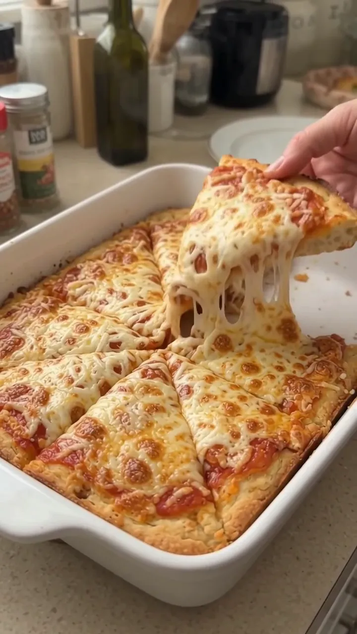 3-Ingredient Cottage Cheese Pizza Crust