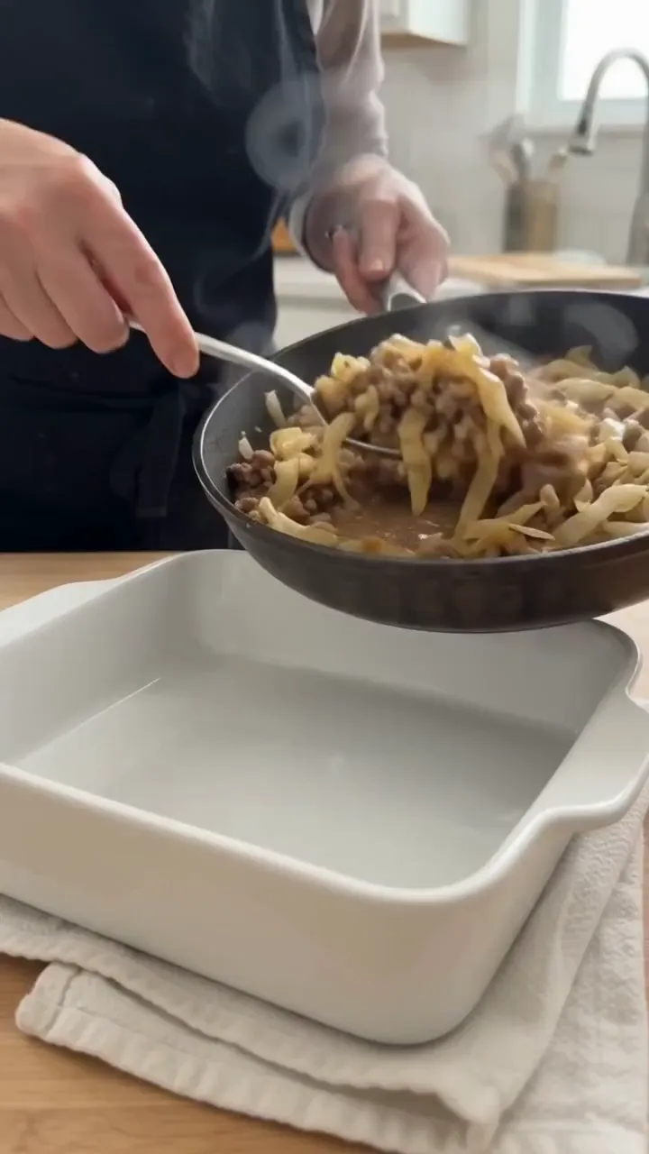 Savory Cabbage and Ground Beef Skillet – step 4
