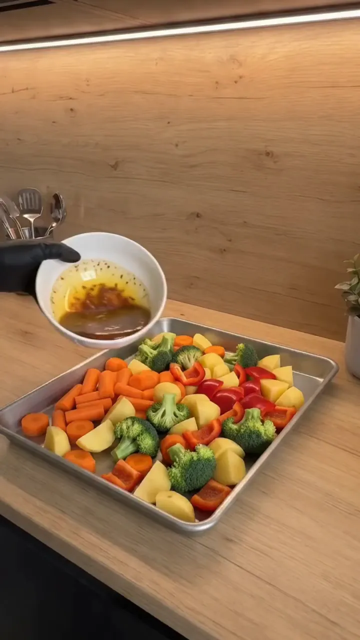 Herb-Roasted Mediterranean Vegetables with Garlic Yogurt – step 4