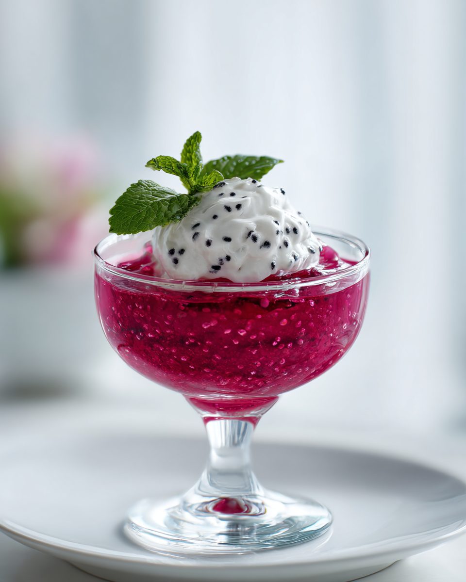 Collagen Dragon Fruit Gelatin Trick 2026