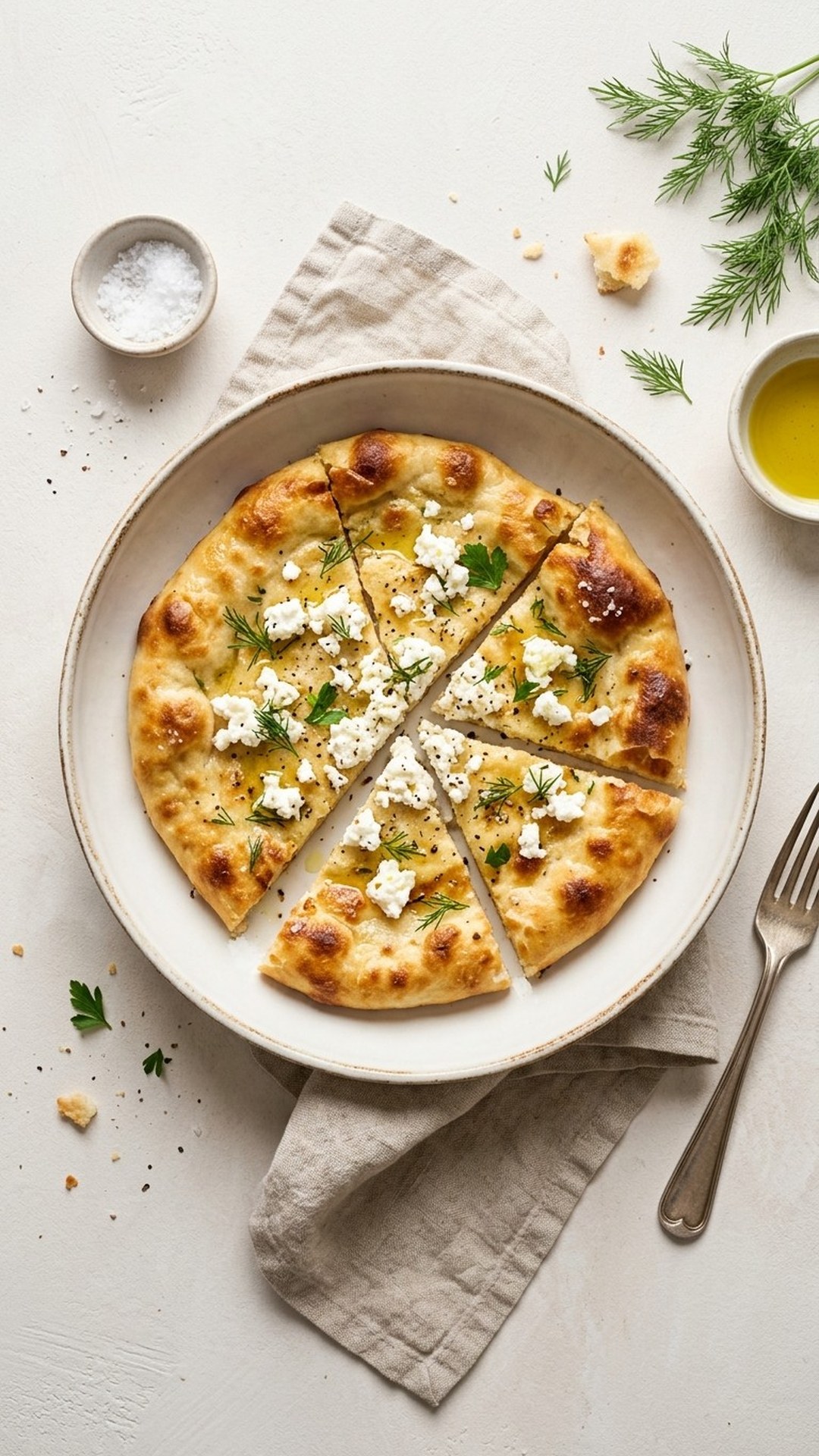 Cottage Cheese Flatbread