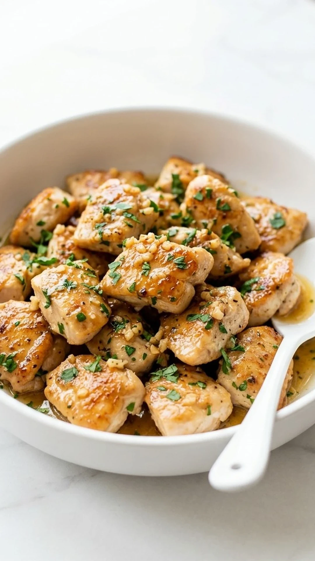Garlic Butter Chicken Thighs with Lemon