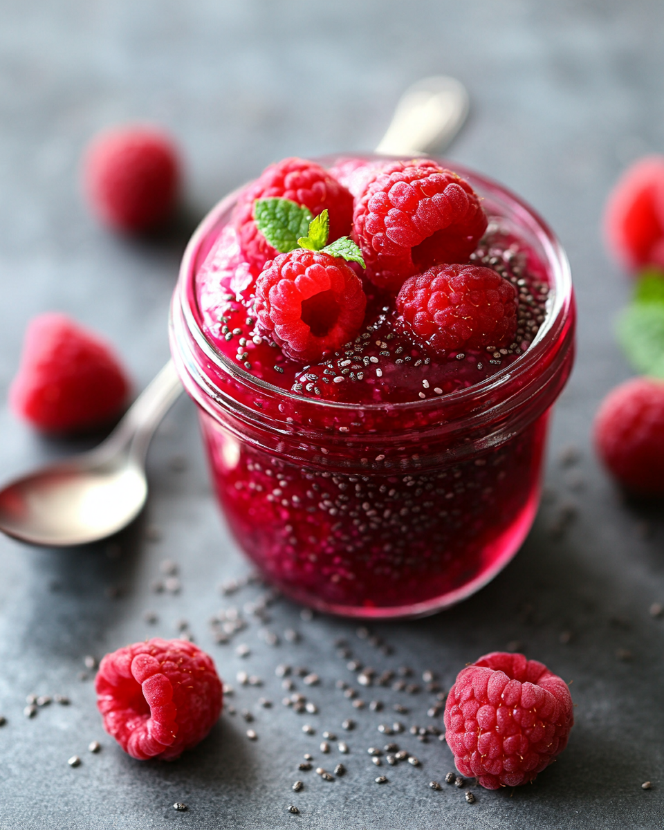 Gelatin Trick with Chia Seeds