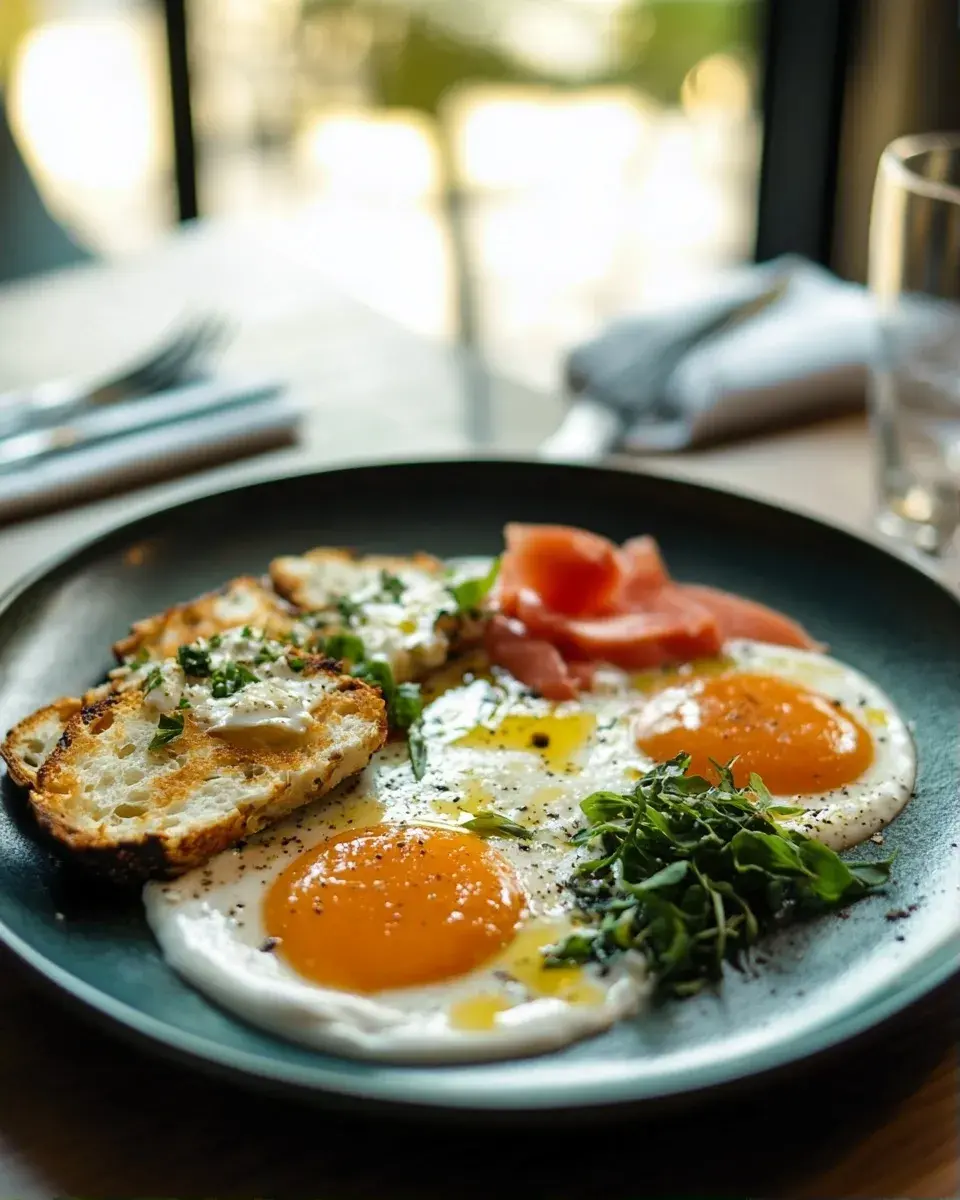 Close-up of egg bake