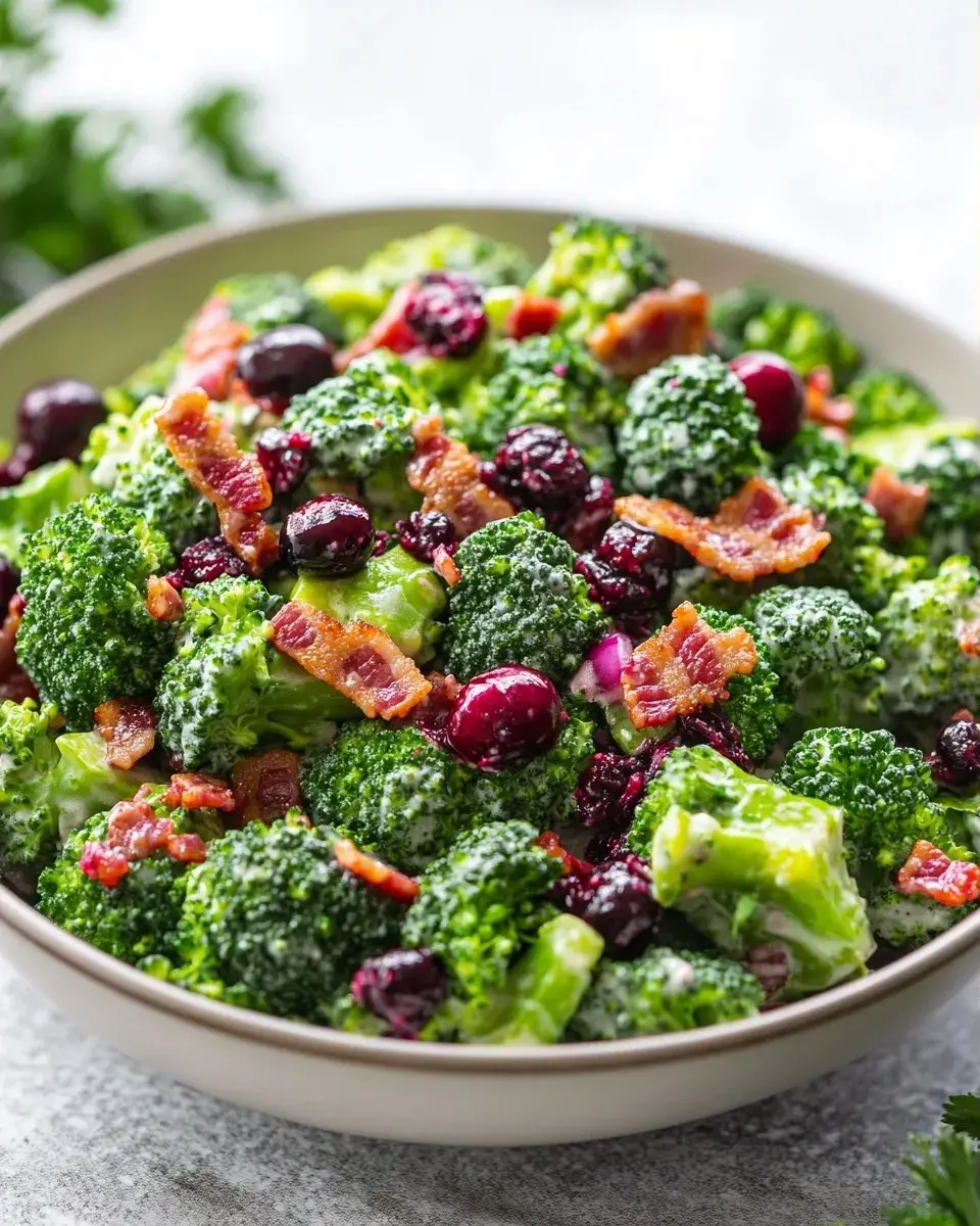 Healthy Broccoli Salad