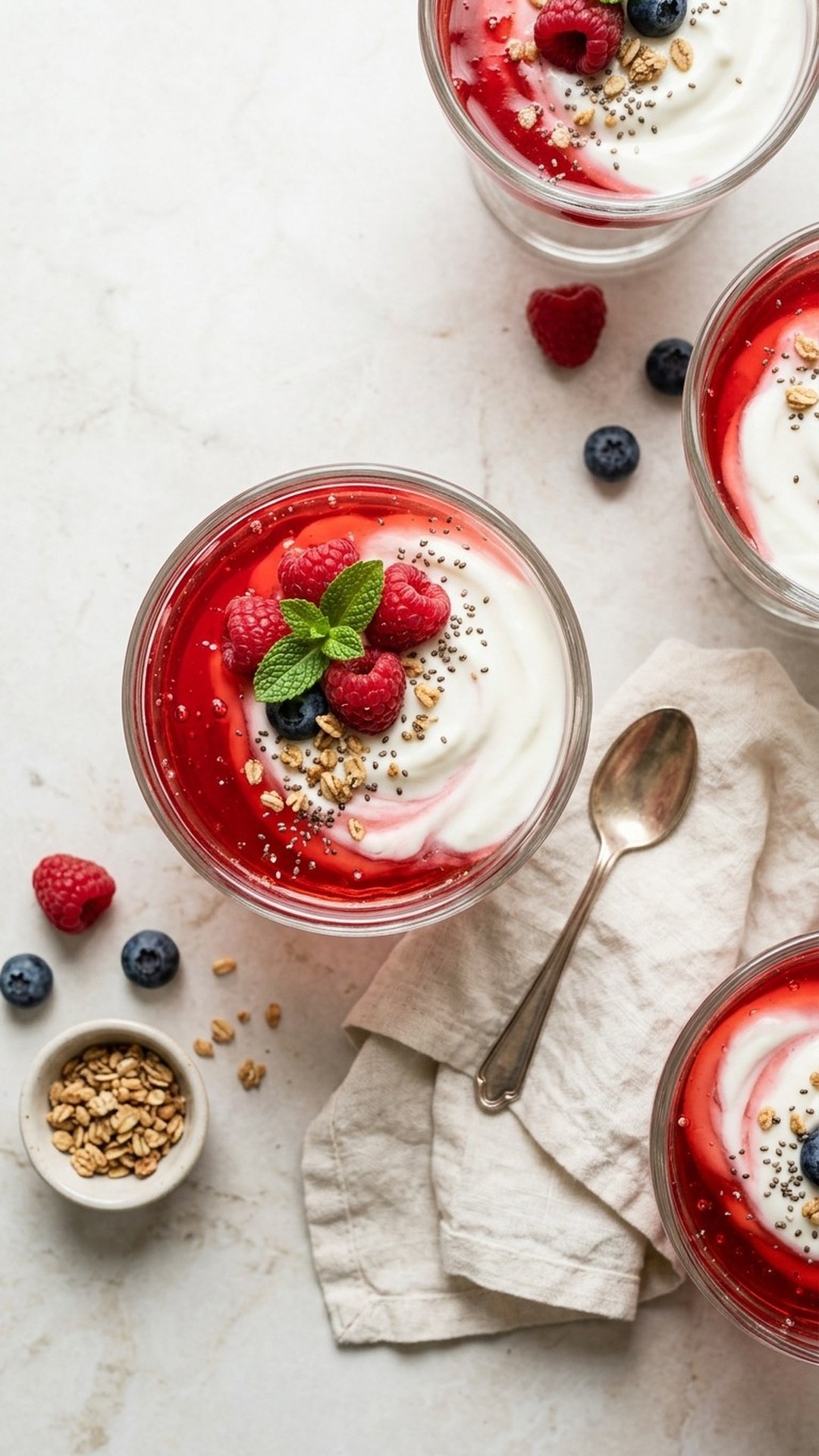 High Protein Jello Cups Greek Yogurt