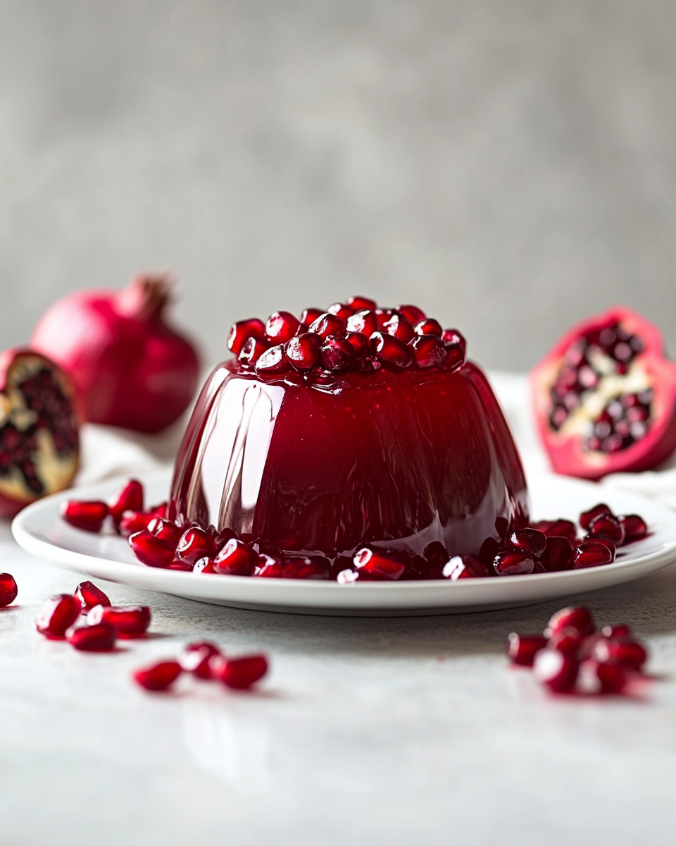Hollywood Pomegranate Pink Gelatin Recipe