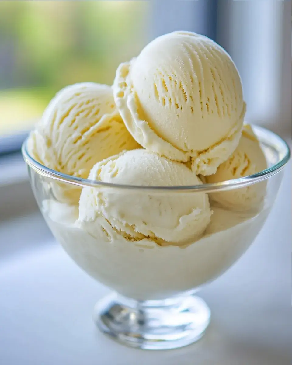 Close-up of keto ice cream