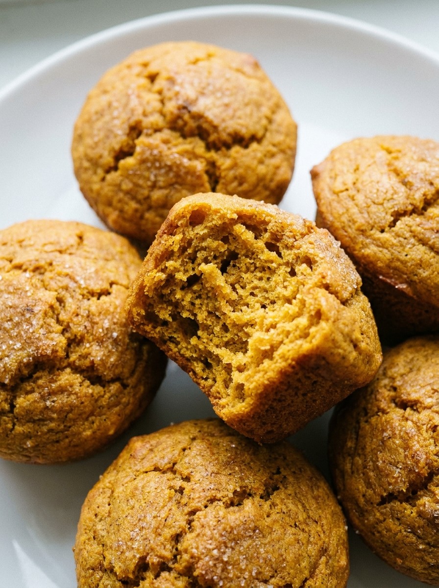 Pumpkin Muffins with Warm Autumn Spices