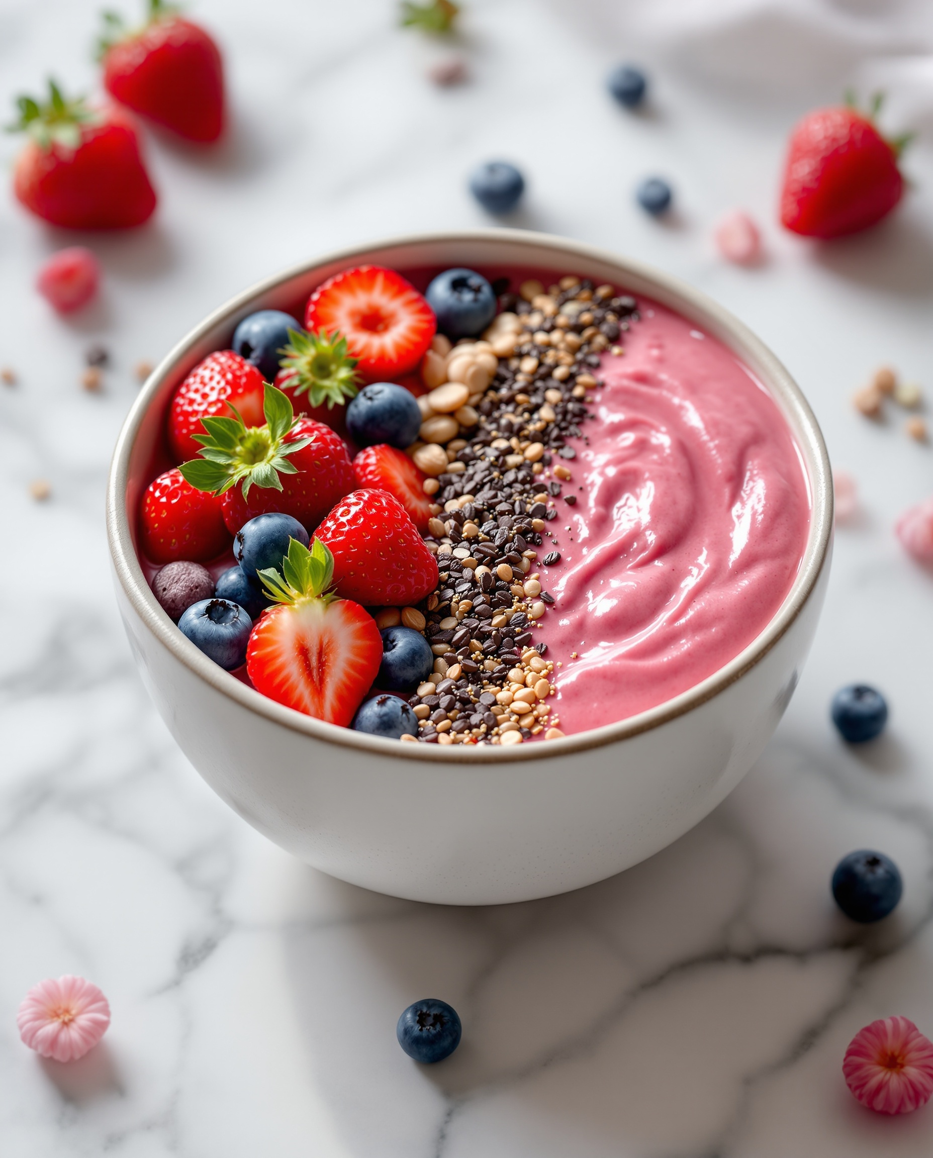 Strawberry Collagen Smoothie