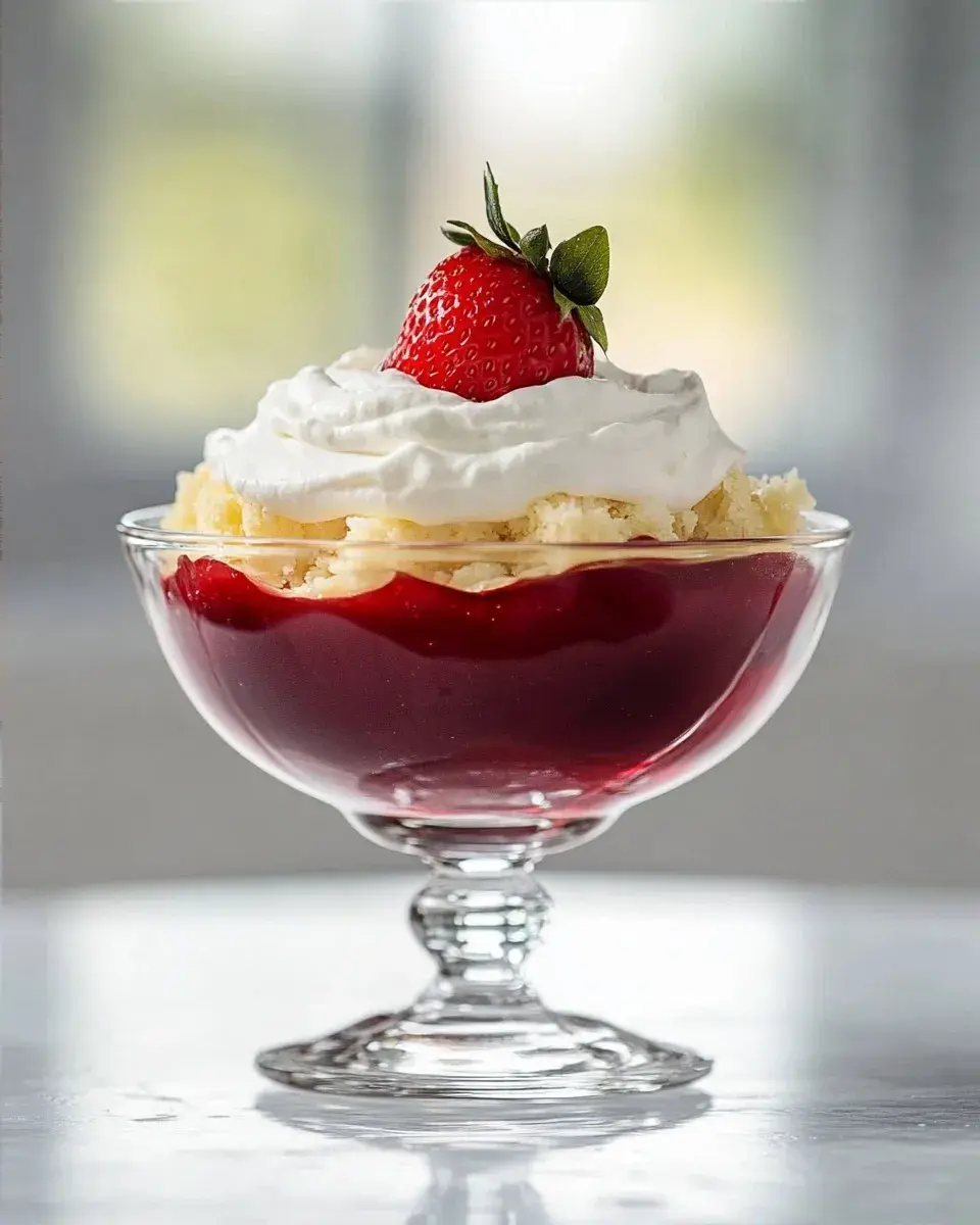 Strawberry Jello Cake