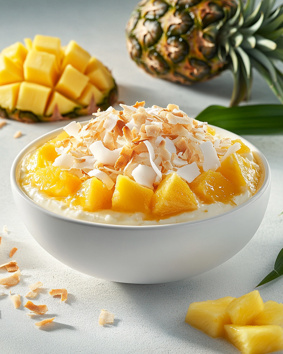 Tropical Mango Pineapple Jello